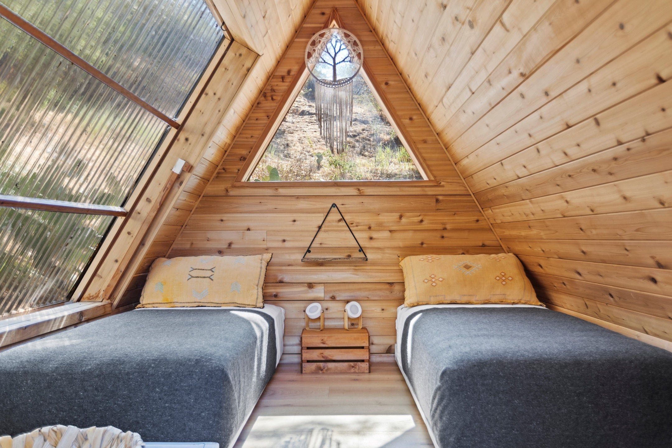 A-Frame Glamping Cabin