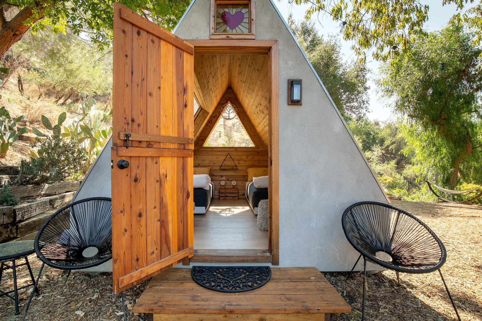 A-Frame Glamping Cabin
