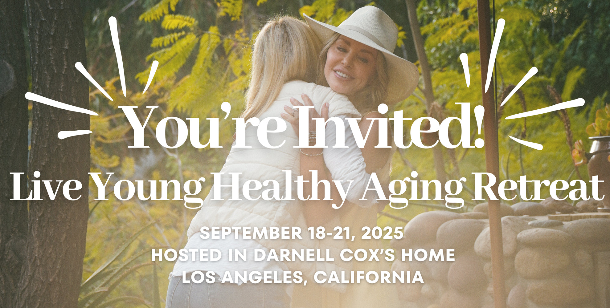 Live Young VIP Healthy Aging Retreat Fall 2025