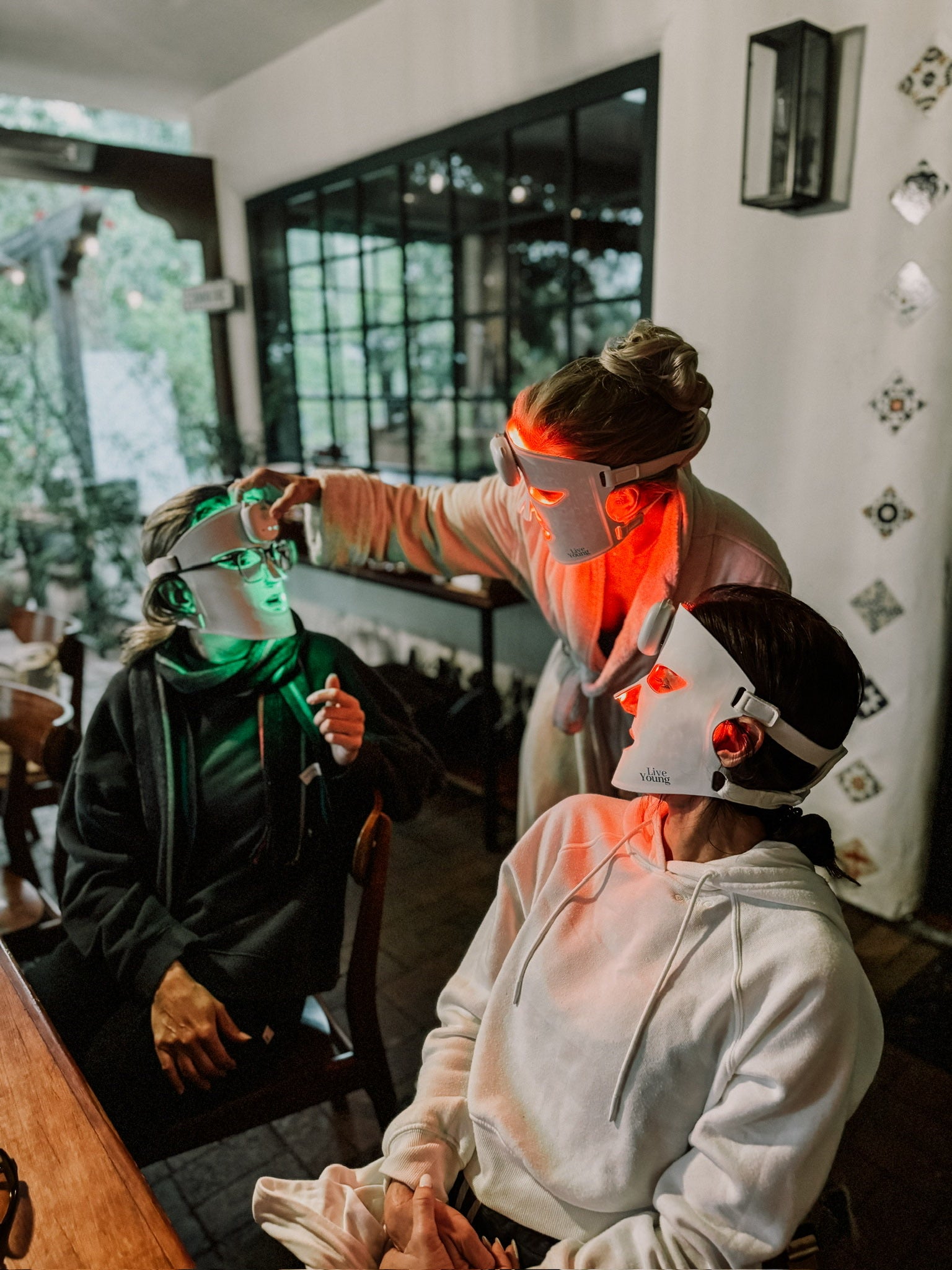 Live Young 8-IN-1 Wireless LED Mask