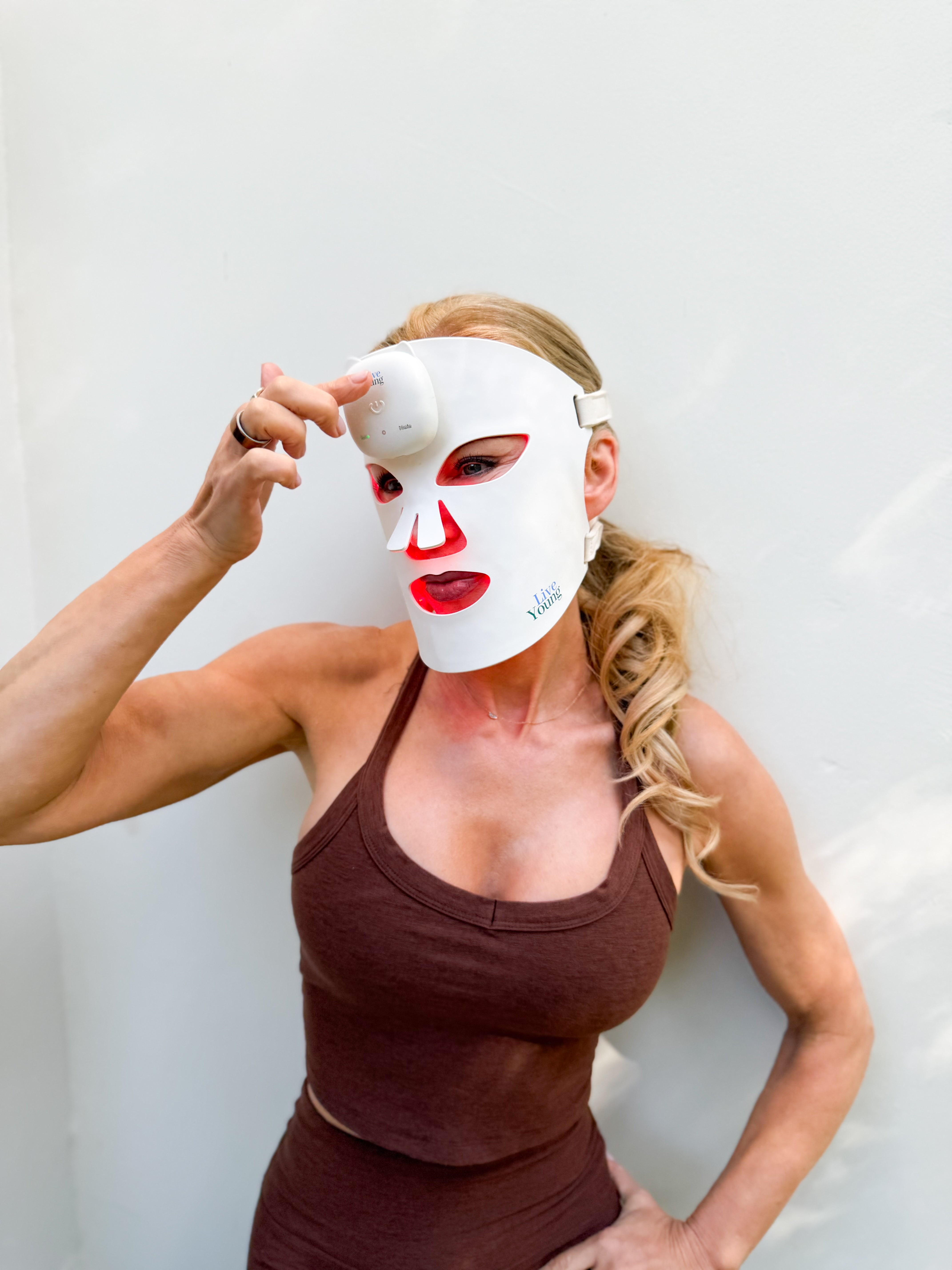 Live Young 8-IN-1 Wireless LED Mask