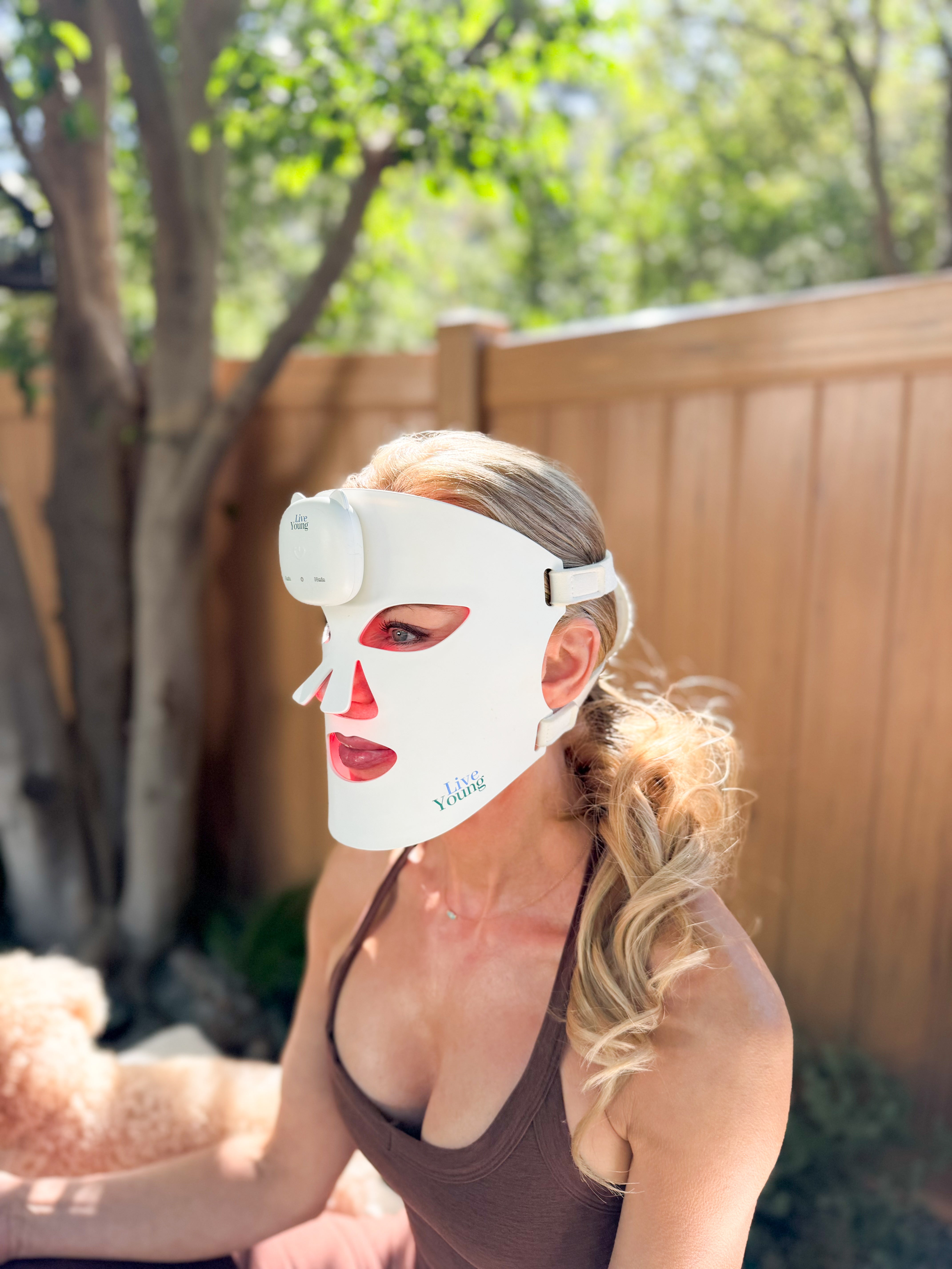 Live Young 8-IN-1 Wireless LED Mask